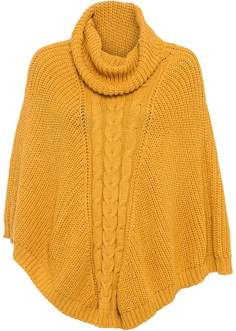 Poncho in orange - bonprix