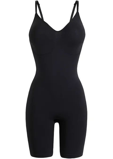 Seamless Medium Body Shaper in schwarz von vorne - bonprix
