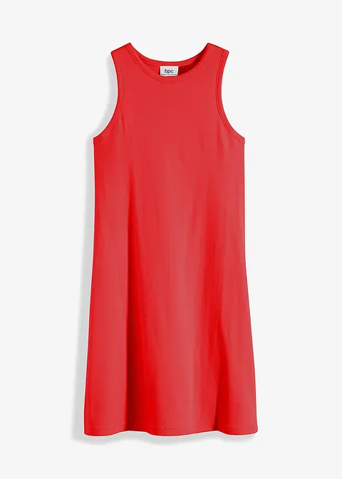 Minikleid in rot von vorne - bonprix