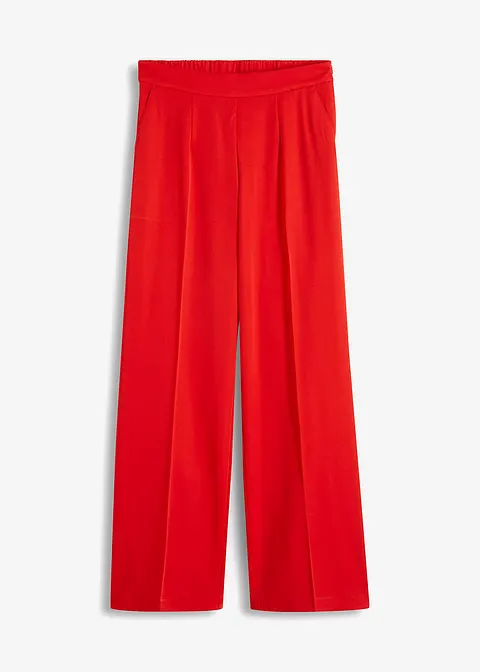 Marlenehose in rot von vorne - bonprix