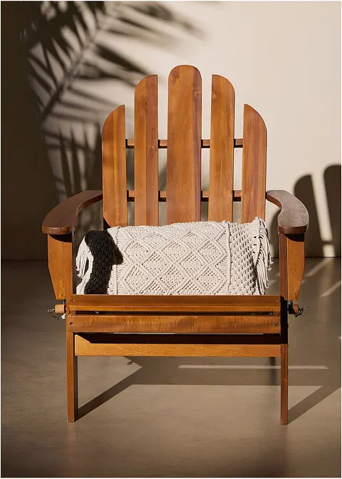 Gartensessel in beige von vorne - bonprix