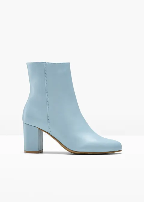 Stiefelette in blau von vorne - bonprix