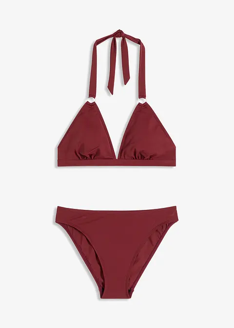 Neckholder Bikini (2-tlg. Set) in rot von vorne - bonprix