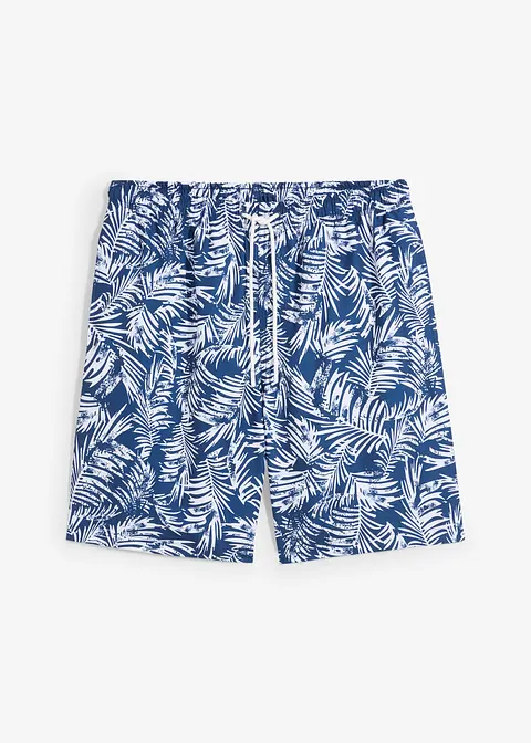 Badeshorts Herren in blau von vorne - bonprix