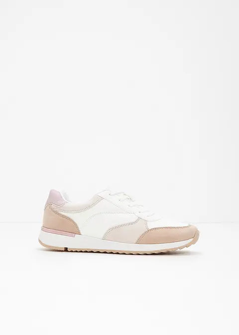 Sneaker in weiß - bonprix