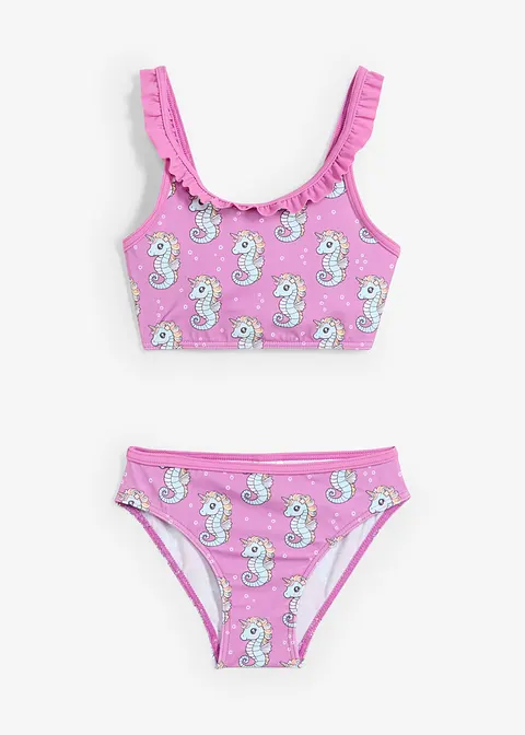 Bikini (2-tlg.Set) in pink von vorne - bonprix