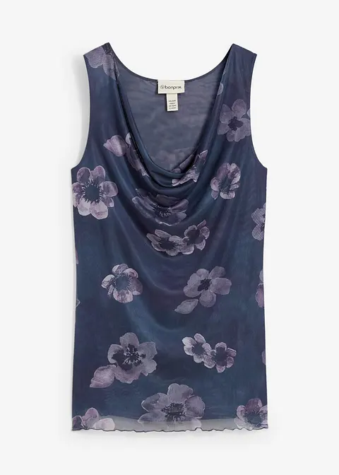 Top in grau von vorne - bonprix