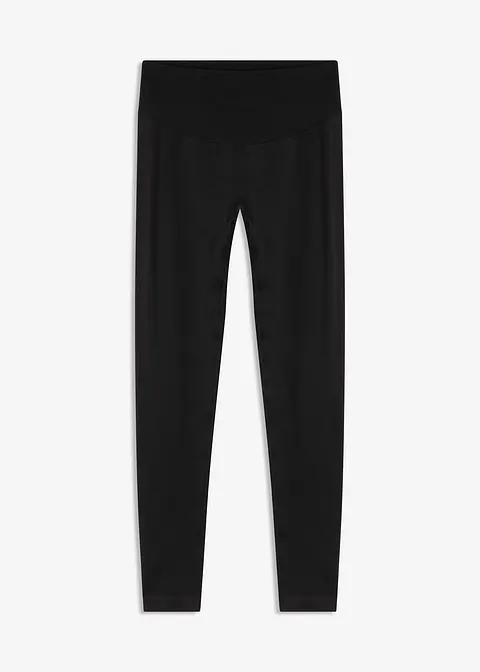 Seamless Sport-Leggings Scrunch in schwarz von vorne - bonprix
