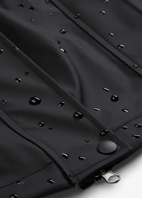 3-in-1 wind- und wasserdichter Umstands- und Tragemantel mit zwei Einsätzen in schwarz - bonprix