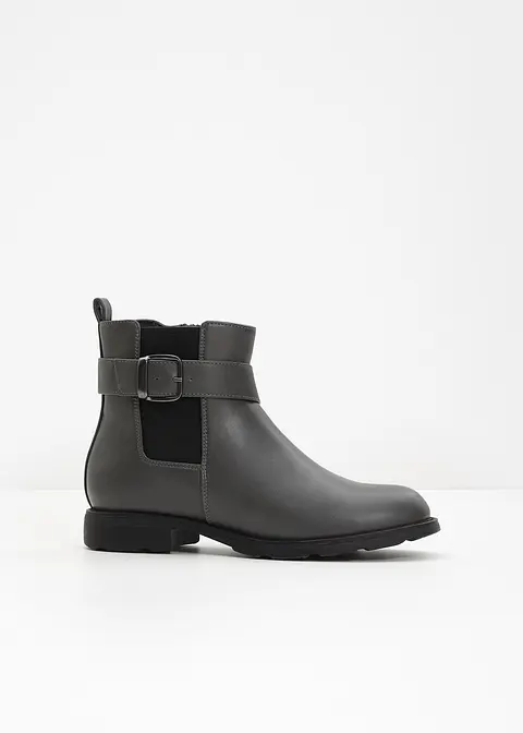 Chelsea Boot in grau - bonprix