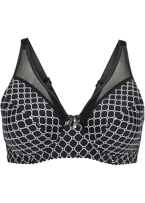 Minimizer-BH mit Mesh in schwarz von vorne - bonprix