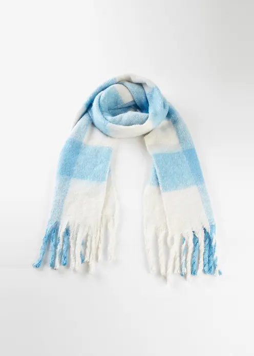 Schal in blau von vorne - bonprix