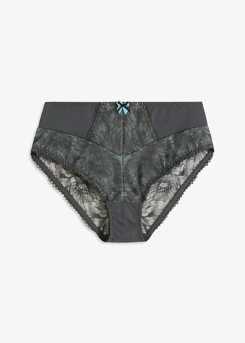 Maxislip in grau von vorne - bonprix