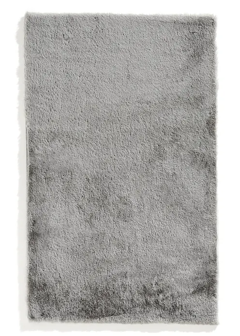 Badematte in besonders weicher Qualität in silber - bonprix