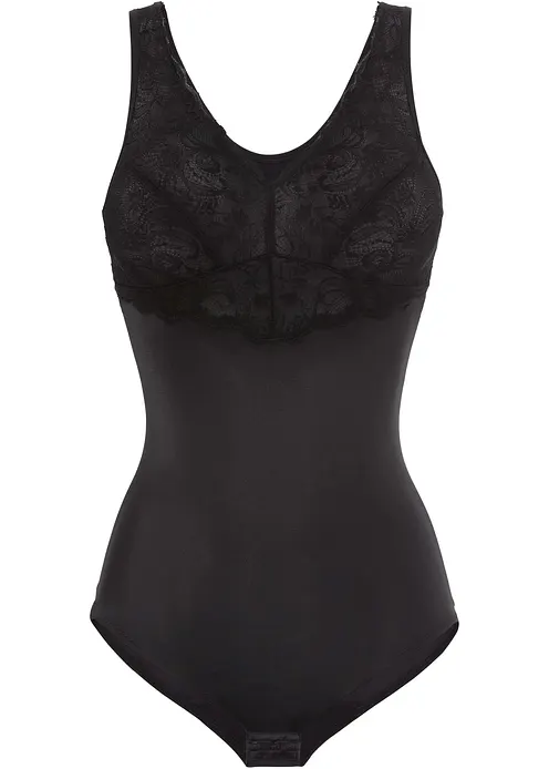 Shape Body mit starker Formkraft in schwarz von vorne - bonprix