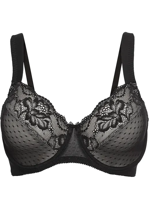 Minimizer BH mit Bügel in schwarz von vorne - bonprix