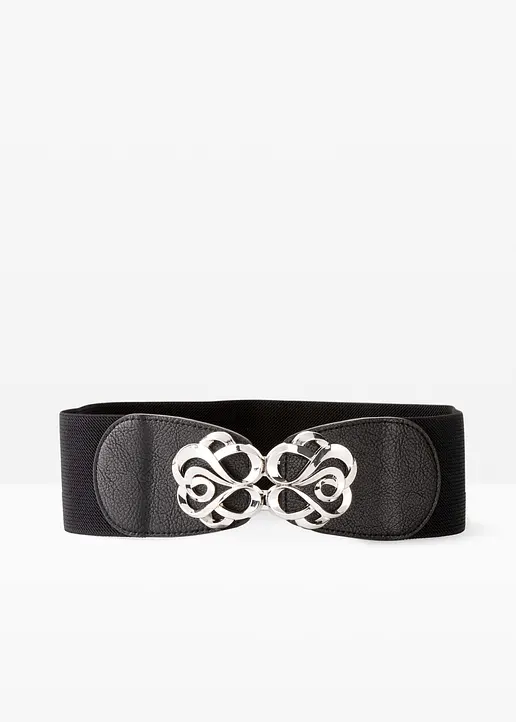 Stretchgürtel in schwarz - bonprix