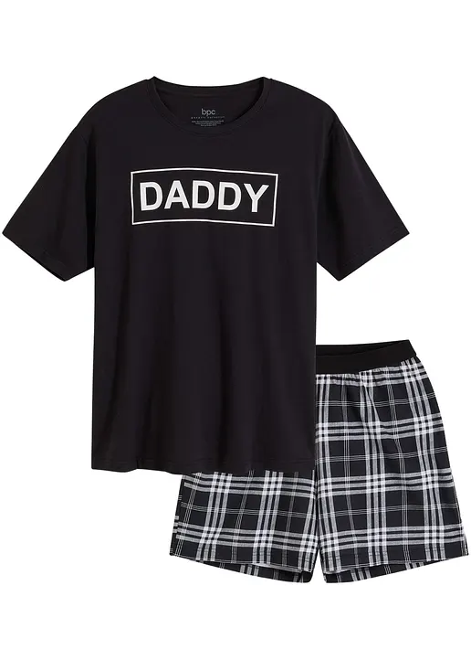 Shorty in schwarz von vorne - bonprix