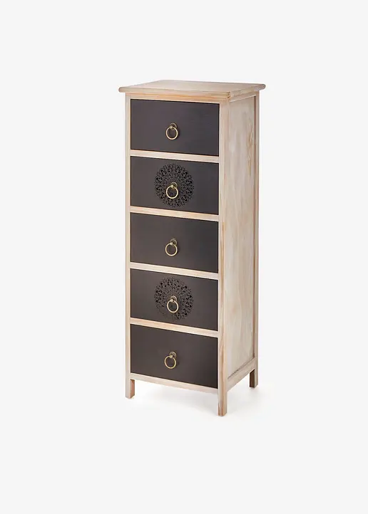 Kommode in schwarz von vorne - bpc living bonprix collection