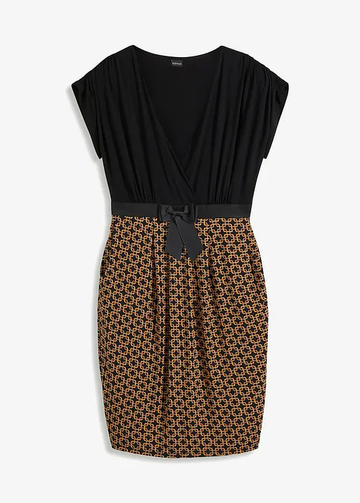 Jerseykleid von vorne - bonprix