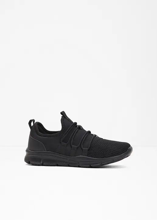 Sneaker in schwarz - bonprix