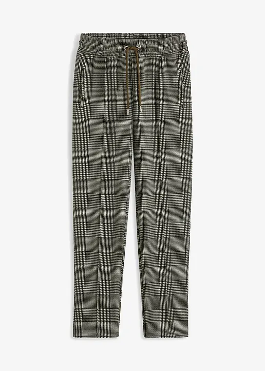 Schlupfhose in grün von vorne - bonprix