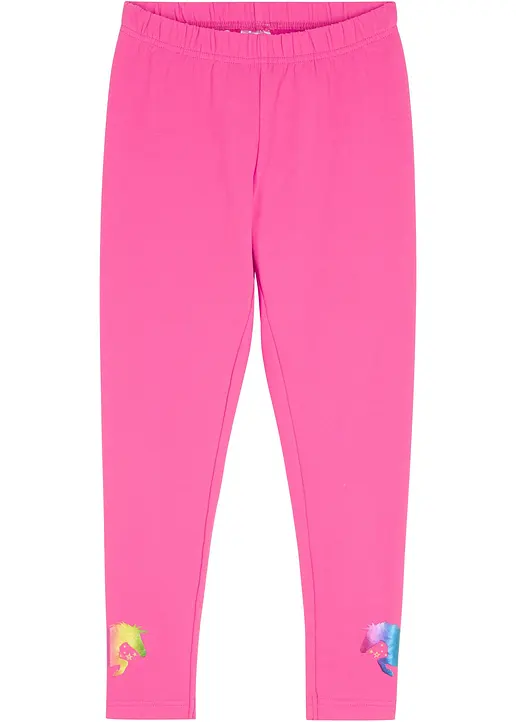 Thermo-Leggings in pink von vorne - bonprix