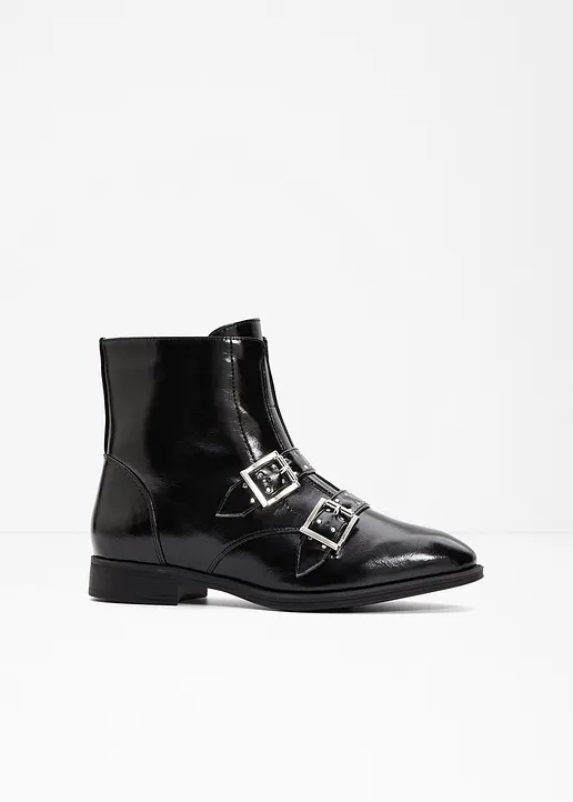 Stiefelette in schwarz - bonprix