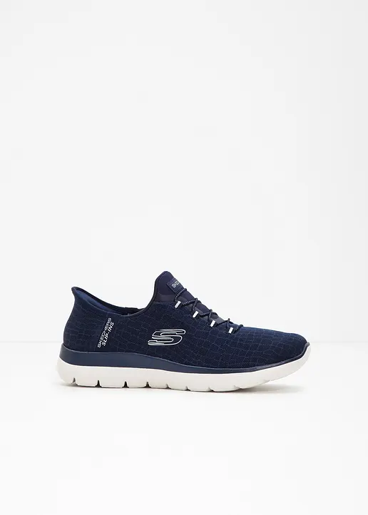 Skechers Sneaker Slip-ins mit Memory Foam in blau - Skechers