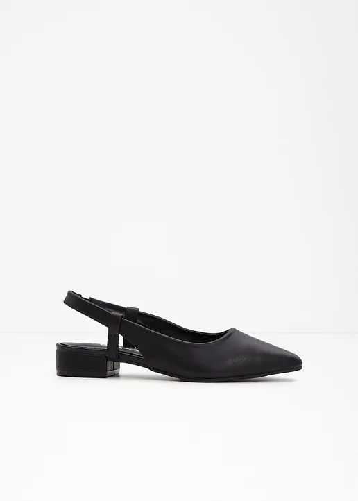Sling Pumps in schwarz - bonprix