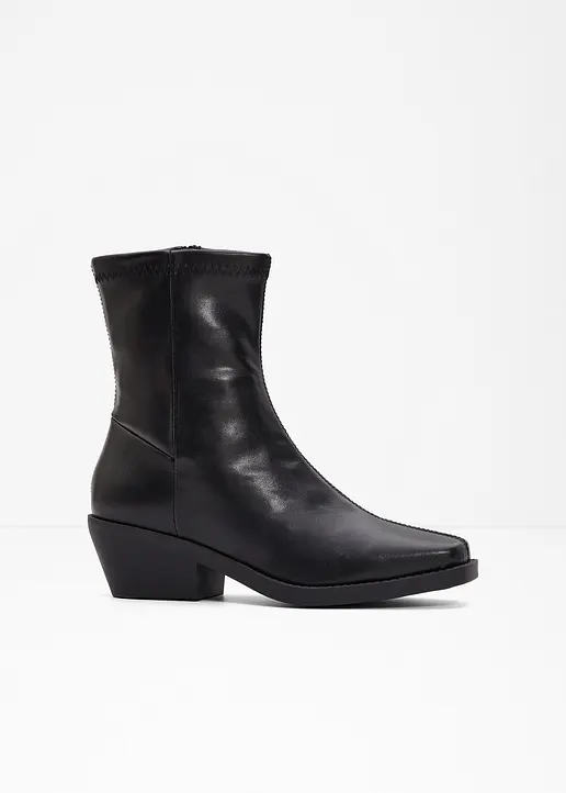 Boot in schwarz von vorne - bonprix