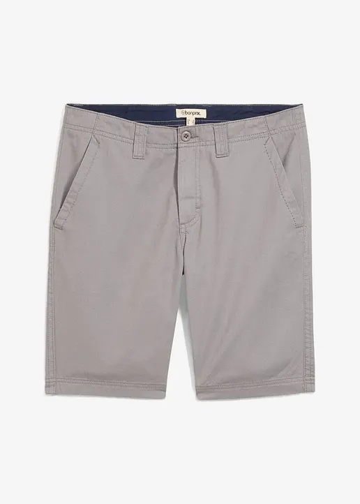 Chino-Bermuda, Regular Fit in grün von vorne - bonprix