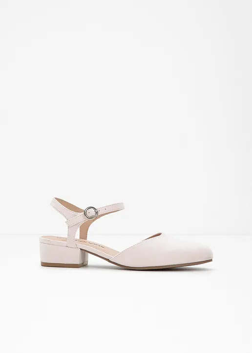 Sling Pumps in rosa - bonprix