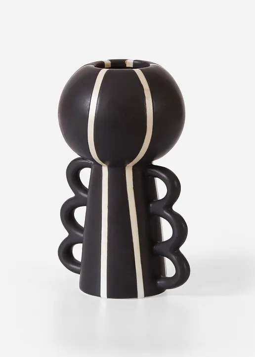 Vase in schwarz von vorne - bonprix