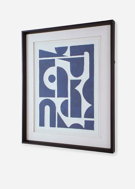 Bild in blau von vorne - bonprix