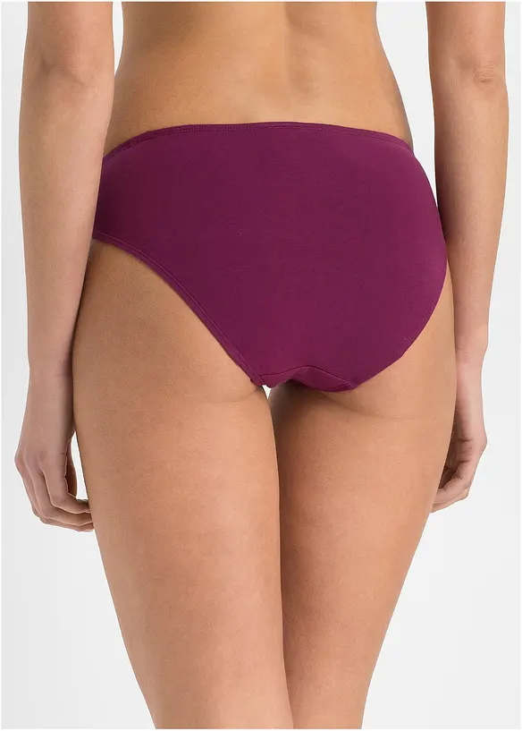 Slip (6er Pack) in lila von hinten - bonprix