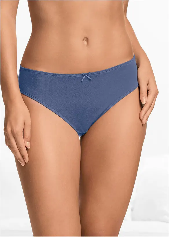 Slip (6er Pack) in beige von vorne - bonprix