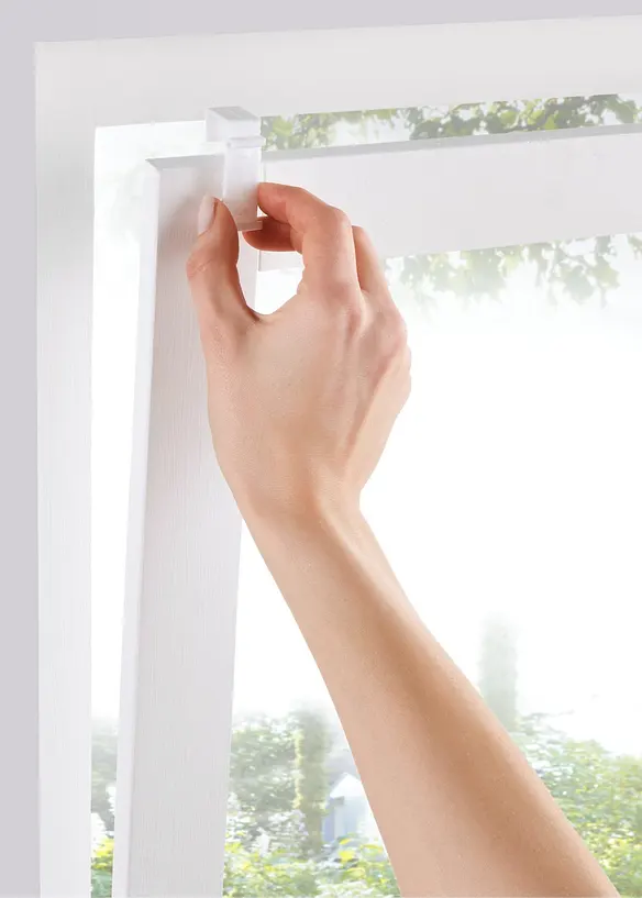 Doppelrollo ohne Bohren in beige - bonprix