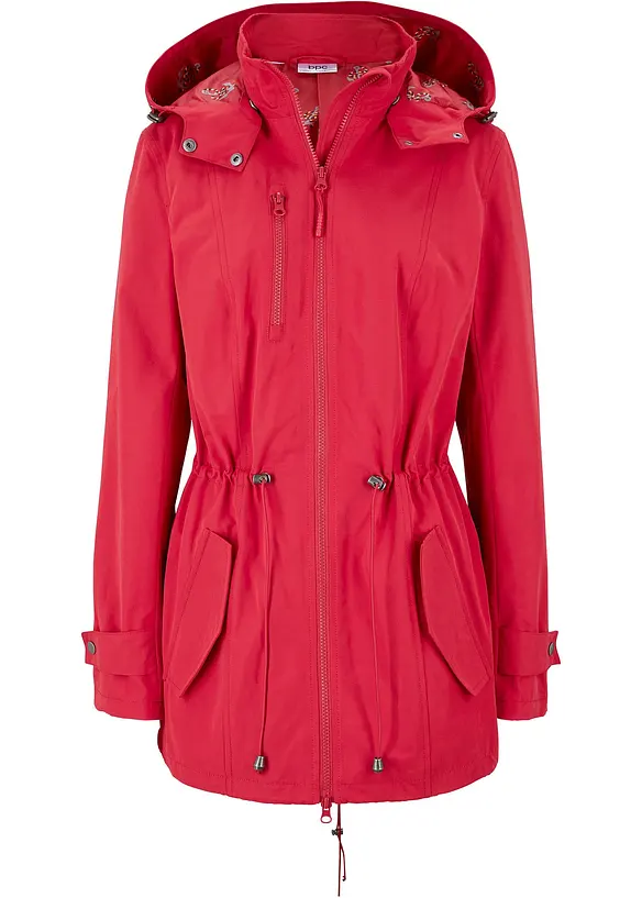 Parka in rot von vorne - bonprix