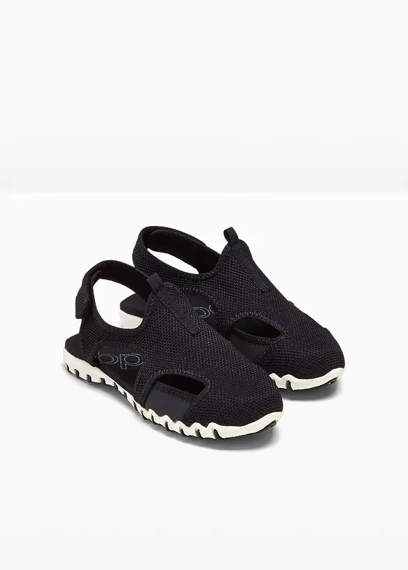 Trekkingsandalen mit Profilsohle in schwarz - bonprix