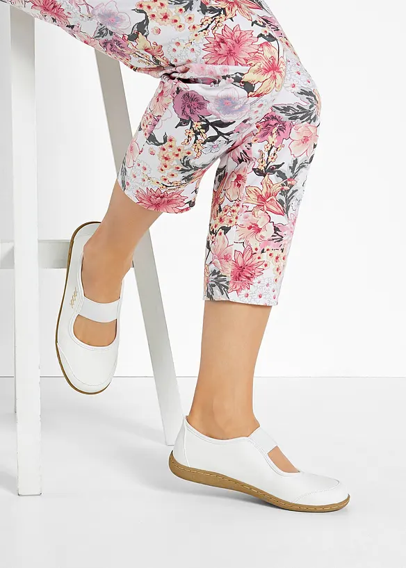 Mary-Janes in weiß - bonprix