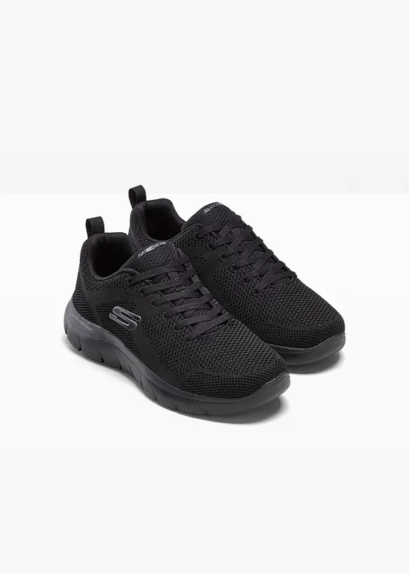 Skechers Komfort-Sneaker mit Memory Foam in schwarz - Skechers
