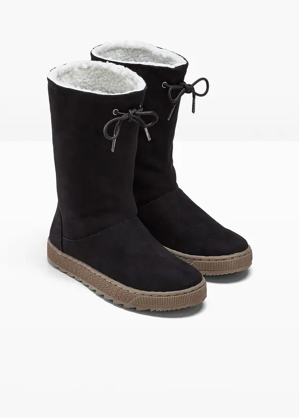 Winter Stiefel in schwarz - bonprix