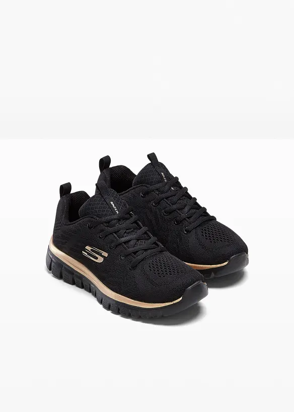Skechers Komfort-Sneaker mit Memory Foam in schwarz - Skechers Skechers Komfort-Sneaker mit Memory Foam in schwarz - Skechers