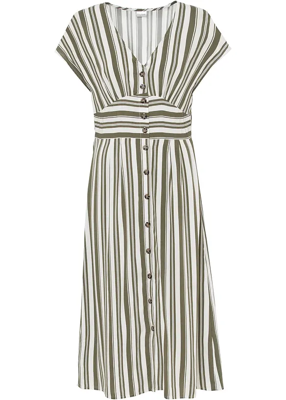 Kleid in grün von vorne - bonprix Kleid in grün von vorne - bonprix
