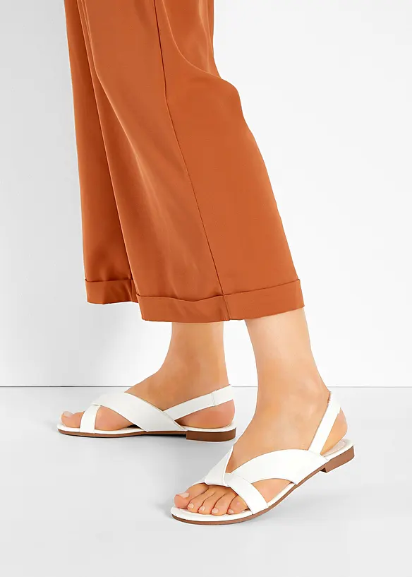 Sandalen in weiß - bonprix