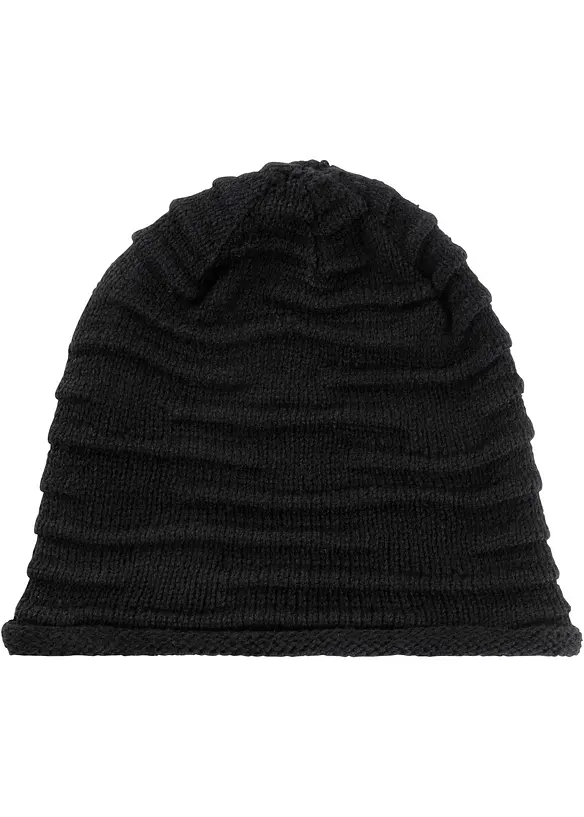 Mütze in schwarz von vorne - bonprix