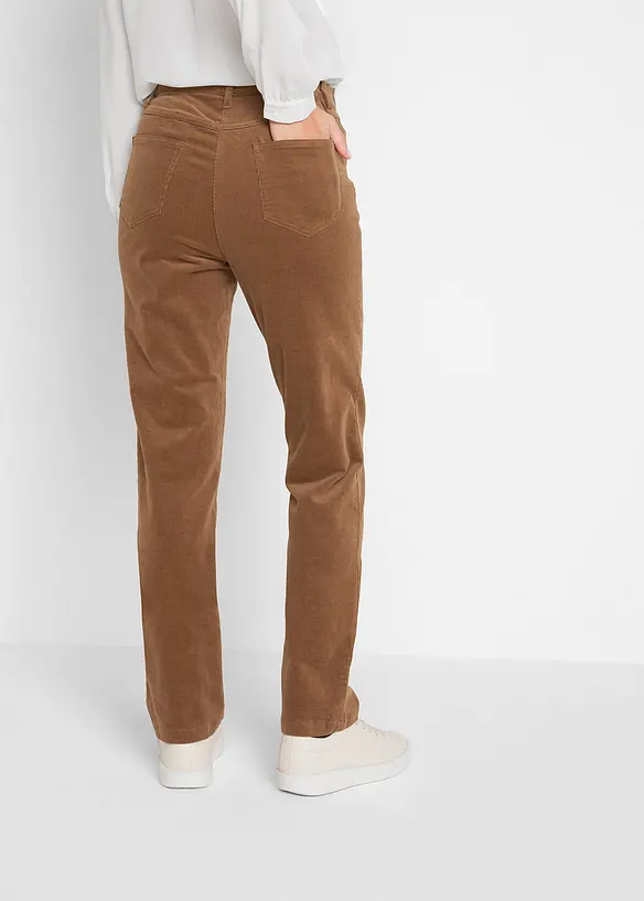 Cordhose aus Baumwoll-Mix in braun von hinten - bonprix Cordhose aus Baumwoll-Mix in braun von hinten - bonprix