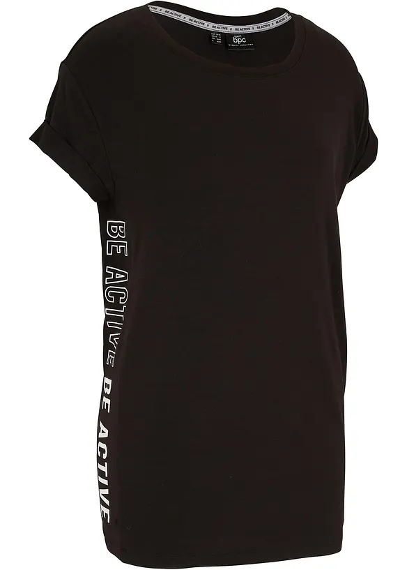 Sport T-Shirt in schwarz von vorne - bonprix Sport T-Shirt in schwarz von vorne - bonprix