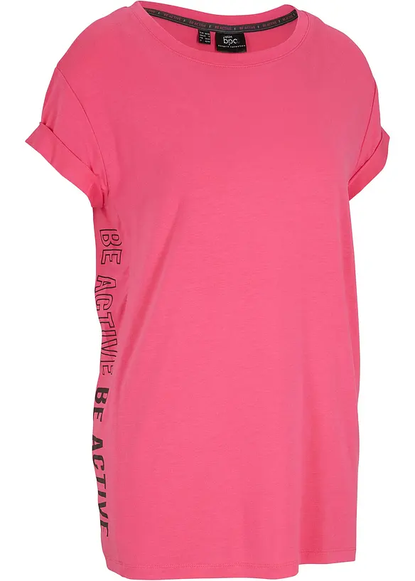 Sport T-Shirt in pink von vorne - bonprix Sport T-Shirt in pink von vorne - bonprix